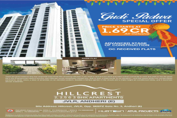 Show flat ready at Hubtown Hillcrest in Mumbai
